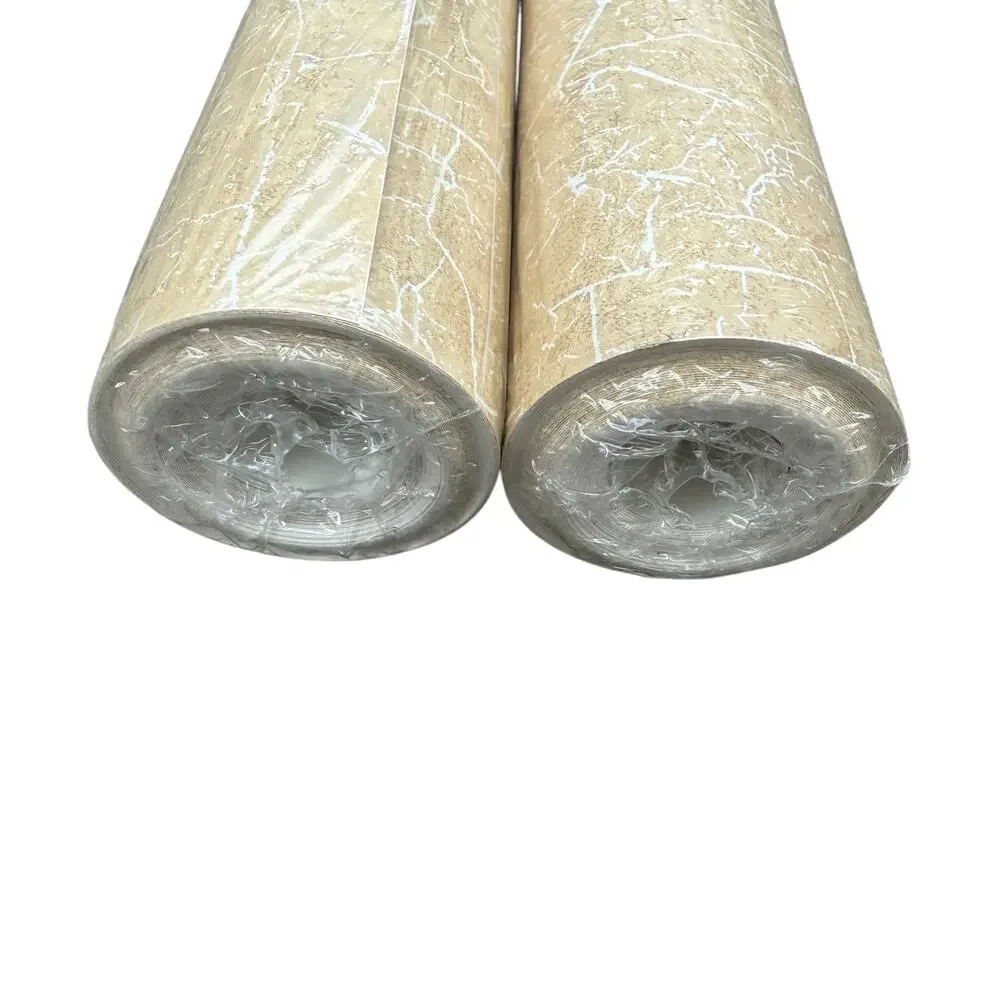 Carlisle Company Wallpaper Beige White Crackle Style CC9543 One Roll NEW 9 yards